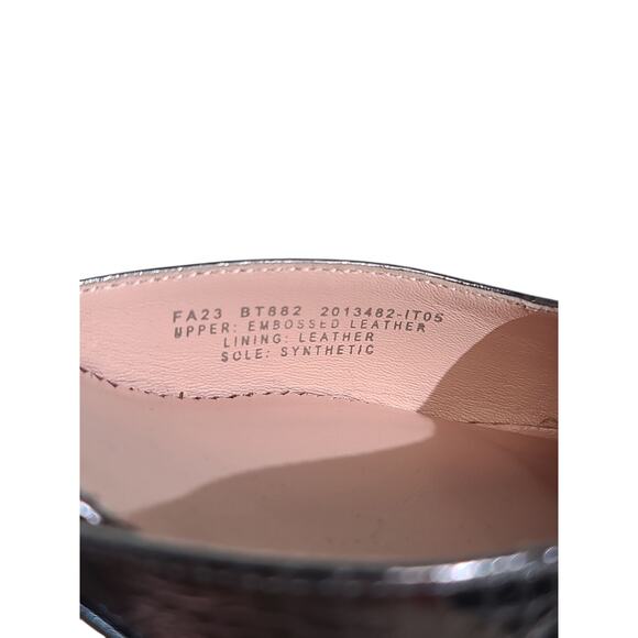 J. Crew Shimmering Silver Ankle Strap Heels - Picture 7 of 7